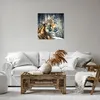 Bild auf Leinwand - Leinwandbild - Indien stein tiger wild Produktbild-Vorschau 6
