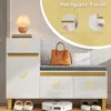 Merax Schuhschrank mit Sitzbank, Großer Schuhregal für Produktbild-Vorschau 8