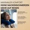 Nackenhörnchen Blau Flugzeug und Reise Nackenkissen mit Produktbild-Vorschau 8