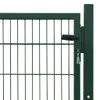 vidaXL Zauntor Stahl Grün 105x150 cm -  Gartentore Produktbild-Vorschau 10