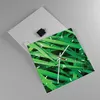 Wanduhr - Quadrat - Glasuhr - Natur Gras Wasser Tropfen - Produktbild-Vorschau 2