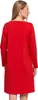 A woman is shown from the back wearing a red nightgown. Produktbild-Vorschau
