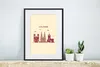 MuchoWow® MuchoWow® Gerahmtes Poster Köln - Skyline - Produktbild-Vorschau 6