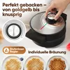 ProfiCook® Wafelijzer in hartvorm | met antiaanbaklaag | Productafbeelding-voorbeeld 5