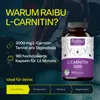 L-Carnitin Kapseln Hochdosiert, Hergestellt in Deutschland Produktbild-Vorschau 4