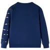 Kinder-Sweatshirt Marineblau 104 Produktbild-Vorschau 2
