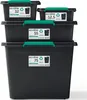 Aufbewahrungsbox Mit Deckel Clips Eco Box Organizer Ideal Produktbild-Vorschau 2