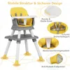 Krzesełko do karmienia 6 w 1 COSTWAY, krzesełko do Podgląd zdjęcia produktu 6