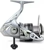 A studio shot of a fishing reel against a white background. Produktbild-Vorschau
