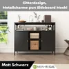 Mein-Regal Sideboard Mesh aus Metall mit Ablage und 2 Produktbild-Vorschau 7