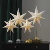 Standleuchte Stern 'Lottie', Metall/Papier, beige Produktbild-Vorschau 6