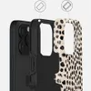 A close-up, layered view of a phone case, showing its construction and pattern. Podgląd zdjęcia produktu
