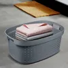 plast team Wäschekorb SEOUL 41,9 Liter grau Produktbild-Vorschau 3