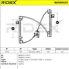 RIDEX 1561W0433 Elektrischer Fensterheber Vorne Rechts für Produktbild-Vorschau 7