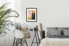 MuchoWow® Gerahmtes Poster Marmor - Collage - Gold 30x40 cm Produktbild-Vorschau 7