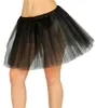 Damen tutu, tule rok, zwart, jaren '80, 40 cm Productafbeelding-voorbeeld 4