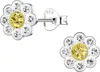 Ohrringe Mädchen Silber 925: Ohrstecker Blume Produktbild-Vorschau 1