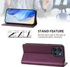 Custodia in pelle per Motorola Moto G56 5G, flip case con Anteprima dell’immagine prodotto 3