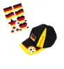 Basecap Fan Fußball mit GRATIS Tattoos Accessoire Produktbild-Vorschau 1