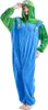 Onesie Kigurumi pigiama Super Mario Luigi costume Anteprima dell’immagine prodotto 8