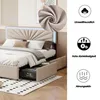Letto imbottito INONEFT, 160x200 cm, con 4 cassetti. Letto Anteprima dell’immagine prodotto 5