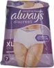 Always Discreet Inkontinenz-Höschen Für Frauen, XL, 7 Stück Produktbild-Vorschau 12