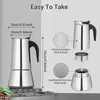 Godmorn Espressokocher Induktion 450 ml / 9 Tassen - Produktbild-Vorschau 7