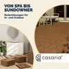 CASARIA® Holzfliesen FSC®-zertifiziertes Akazienholz 2m² Produktbild-Vorschau 5