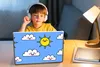 MuchoWow® Laptop Aufkleber Sticker Cover Kawaii - Muster - Produktbild-Vorschau 3
