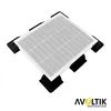 7er Set ABS Solarmodul Eck Halter schwarz Halterung Produktbild-Vorschau 3
