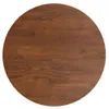 vidaXL Plateau de table rond brun foncé Ø30x1,5 cm Chêne Voir les images du produit 1