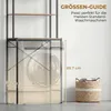 HOMCOM Waschmaschinenregal Badezimmerregal mit Produktbild-Vorschau 4