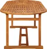 vidaXL Ensemble de jardin 11 pièces 220x90x75 cm bois Voir les images du produit 16