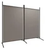 vidaXL 2-dielny paraván antracit 175x180 cm látka Náhľad obrázku produktu 1