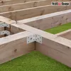 KOTARBAU® 50er Set Winkelverbinder 50 x 50 x 35 mm Stahl Produktbild-Vorschau 6