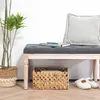 Aufbewahrungskorb TONOA 3er Set natur - stapelbar Produktbild-Vorschau 4