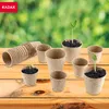 KADAX 60x Doniczki Torfowe Rozsadowe 6cm Biodegradowalne Podgląd zdjęcia produktu 7