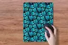 MuchoWow® Mauspad Mousepad Dschungel - Blau - Blatt - Produktbild-Vorschau 4