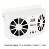 Solárne napájaný ventilátor chladiča automobilu ventilátor Náhľad obrázku produktu 9