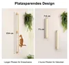 Škrabadlo pro kočky, 154 cm, sisal, určené k montáži na Náhled obrázku produktu 3
