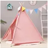 Detský stan tipi detský vigvam detský domček sivý 80x80x110 Náhľad obrázku produktu 1
