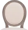 vidaXL: Juego de 4 sillas de comedor, color crema, Vista previa de la imagen del producto 4