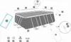 Bestway® Ersatzteil U-Träger B (grau) für Power Steel™ Produktbild-Vorschau 2