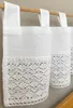 heimtexland ® Häkelspitze Bistrogardine Baumwolle Weiß Produktbild-Vorschau 3