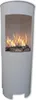 Ethanol & Gelkamin Modell Hightower Weiss 100cm mit 3 Produktbild-Vorschau 2