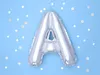 Folienballon A silber 35cm Produktbild-Vorschau 5
