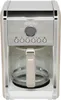 A close-up front view of a coffee maker. Produktbild-Vorschau