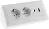 CHILITEC Steckdosenblock 23572, 2-fach, USB-A+C, 16A/250V, Produktbild-Vorschau 1