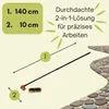 Fugenkratzer Unkraut mit Stiel Unkrautbürste mit Haken Produktbild-Vorschau 2