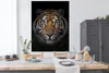 MuchoWow® Poster Tiger - Wildtiere - Porträt - Schwarz - Produktbild-Vorschau 3